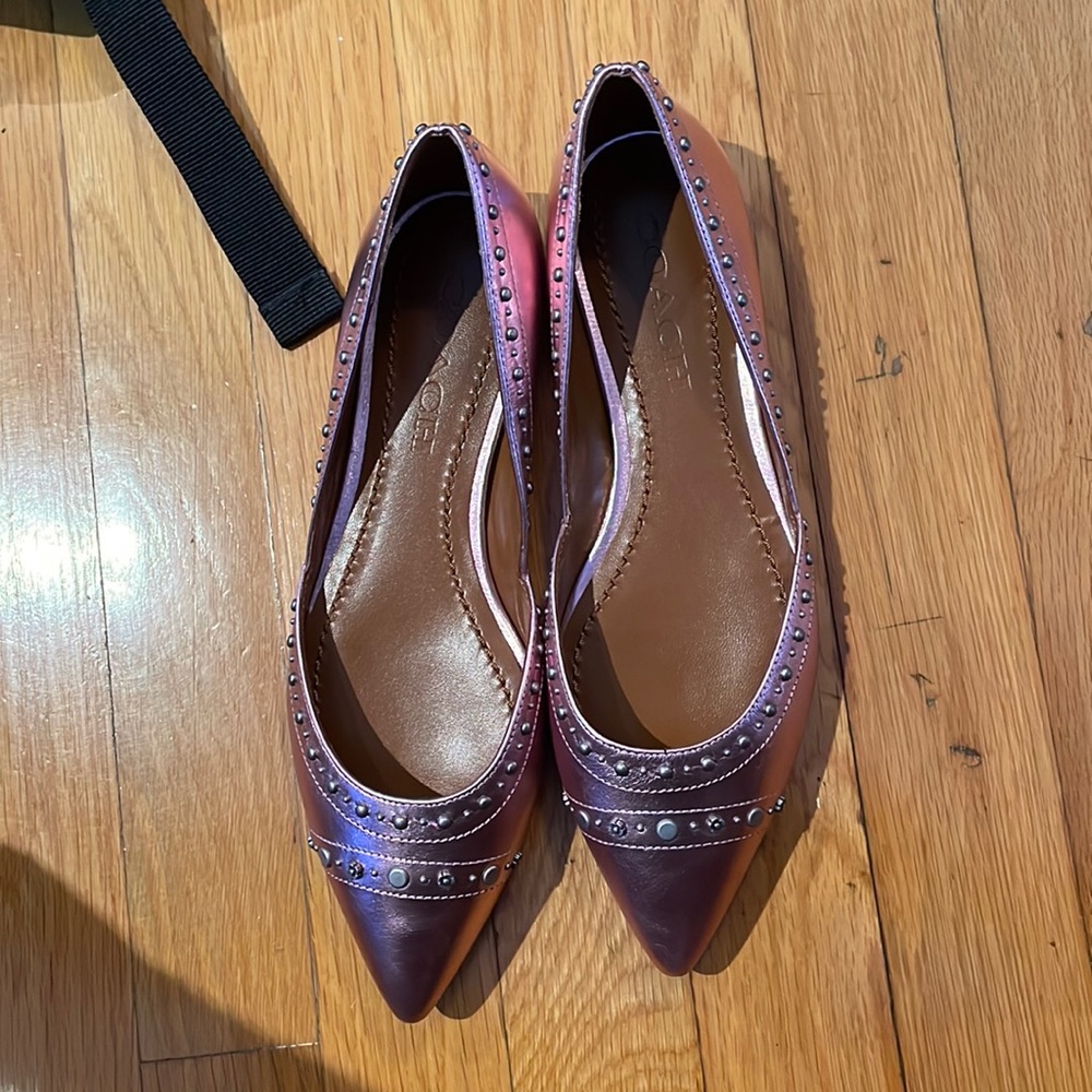 Coach slip ons
